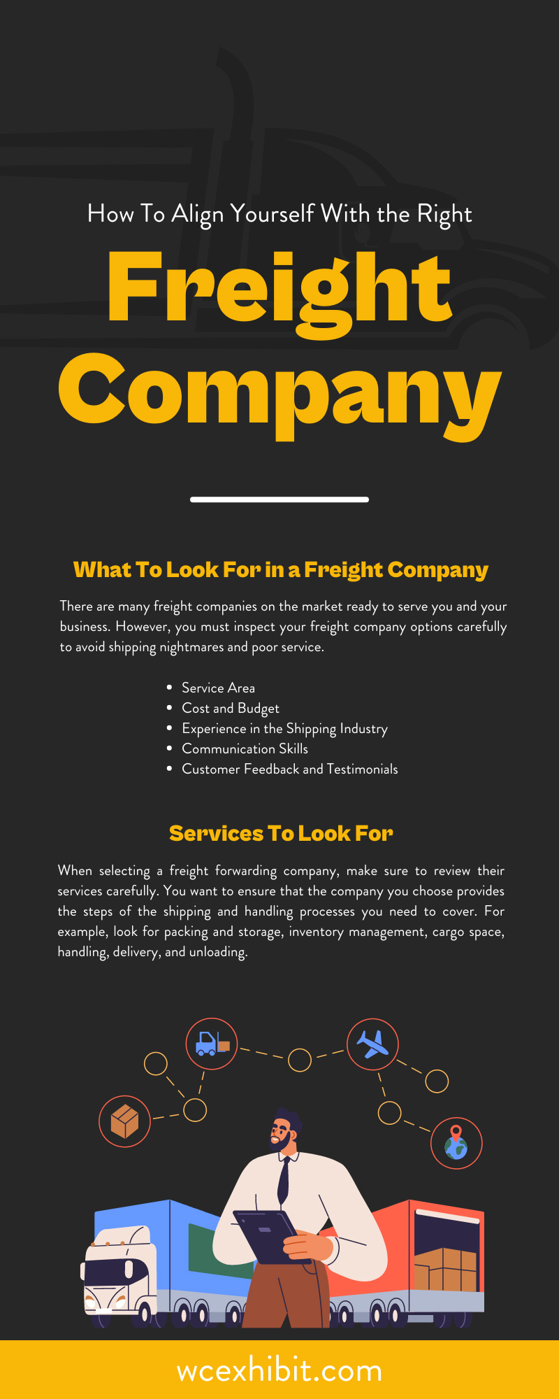 How To Align Yourself With the Right Freight Company